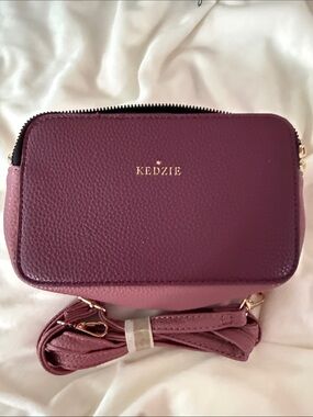 Kedzie Plum Crossbody Bag